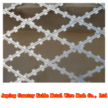 BTO / CBT10-65 PVC revestido Razor Wire / Razor arame farpado / galvanizado Razor Wire ---- 30 anos de fábrica